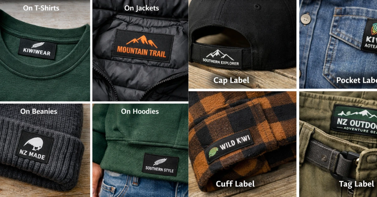 5 Key Types of Custom Woven Labels for New Zealanders